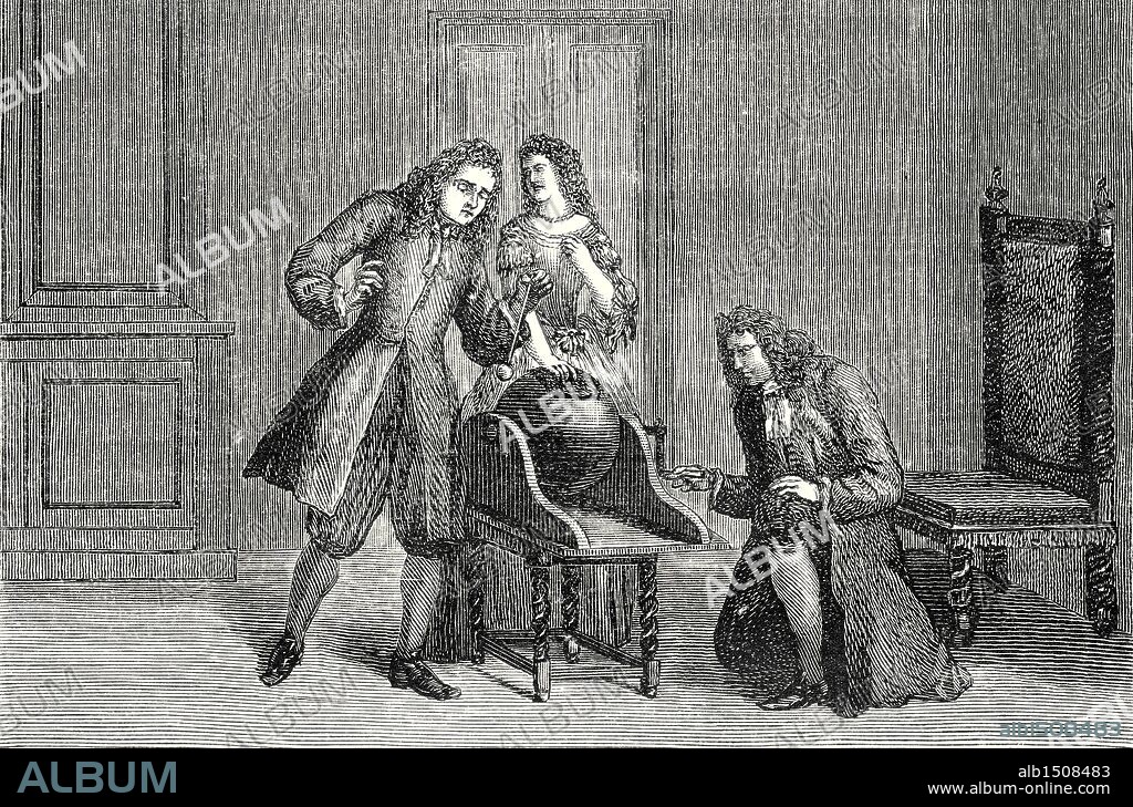 Experiment of Otto von Guericke.