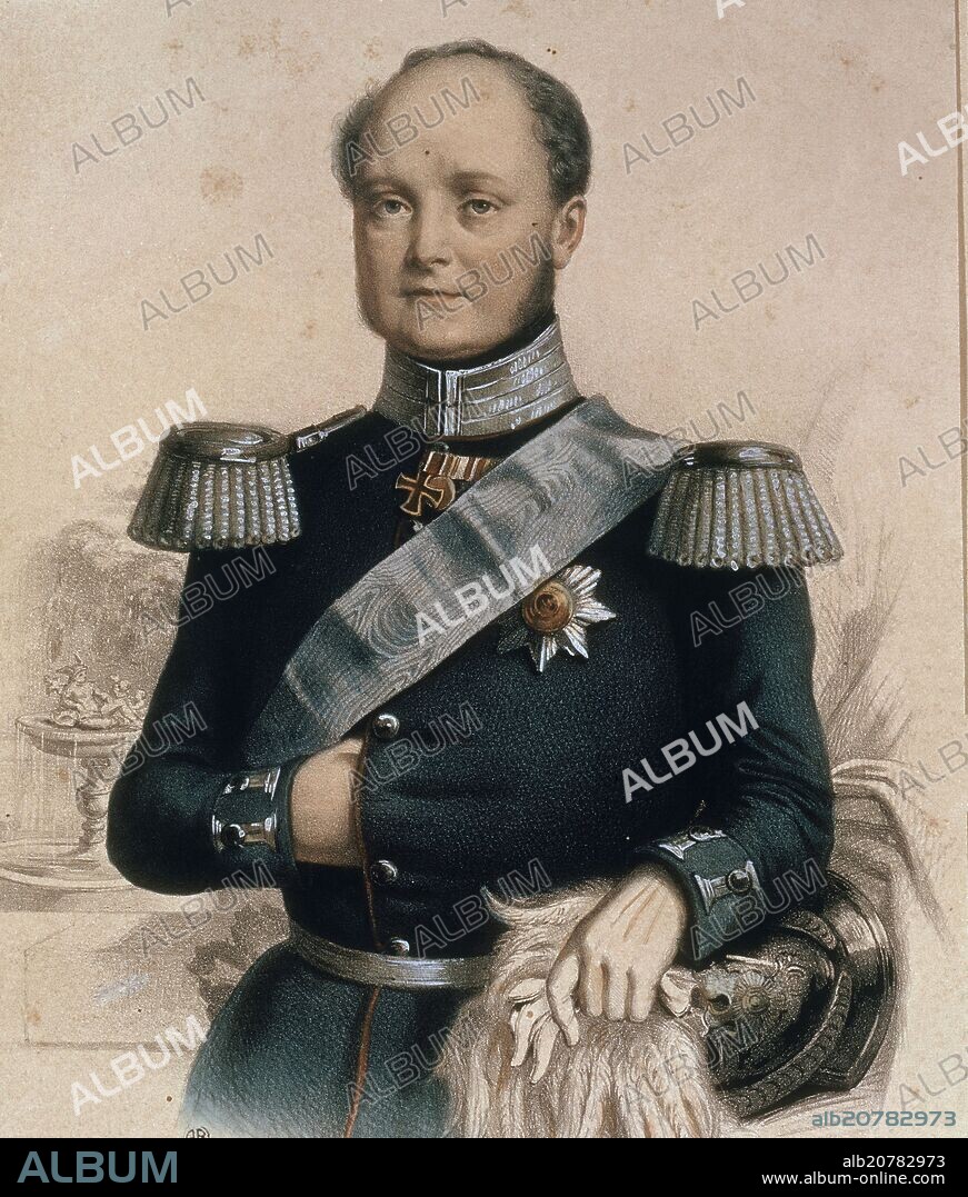 FEDERICO GUILLERMO IV DE PRUSIA (1795-1861).