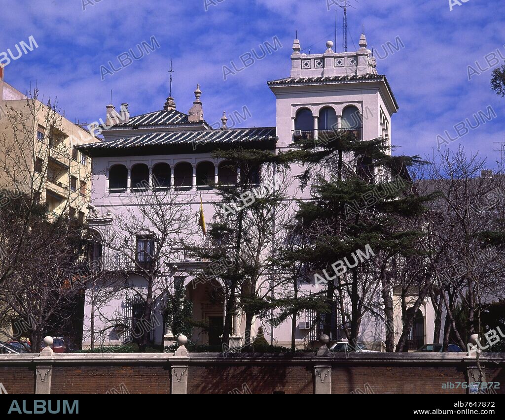 PALACIO LARIOS O DE LA TRINIDAD- SEDE DEL INSTITUTO CERVENTES DE MADRID - S XX.