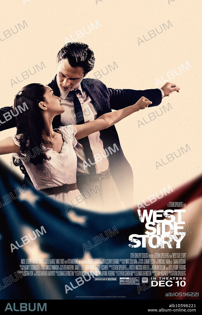Poster of WEST SIDE STORY, 2021, directed by STEVEN SPIELBERG. Copyright Amblin Entertainment / 20th Century Studios.
