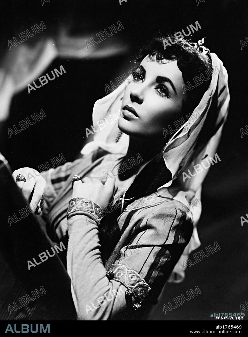 ELIZABETH TAYLOR in IVANHOE, 1952, directed by RICHARD THORPE. Copyright M.G.M.
