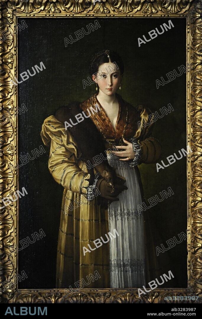 Il Parmigianino, Francesco Mazzola, llamado (1503-1540). Pintor italiano. Antea, 1531-1535. Colección Farnese. Museo de Capodimonte. Nápoles. Italia.