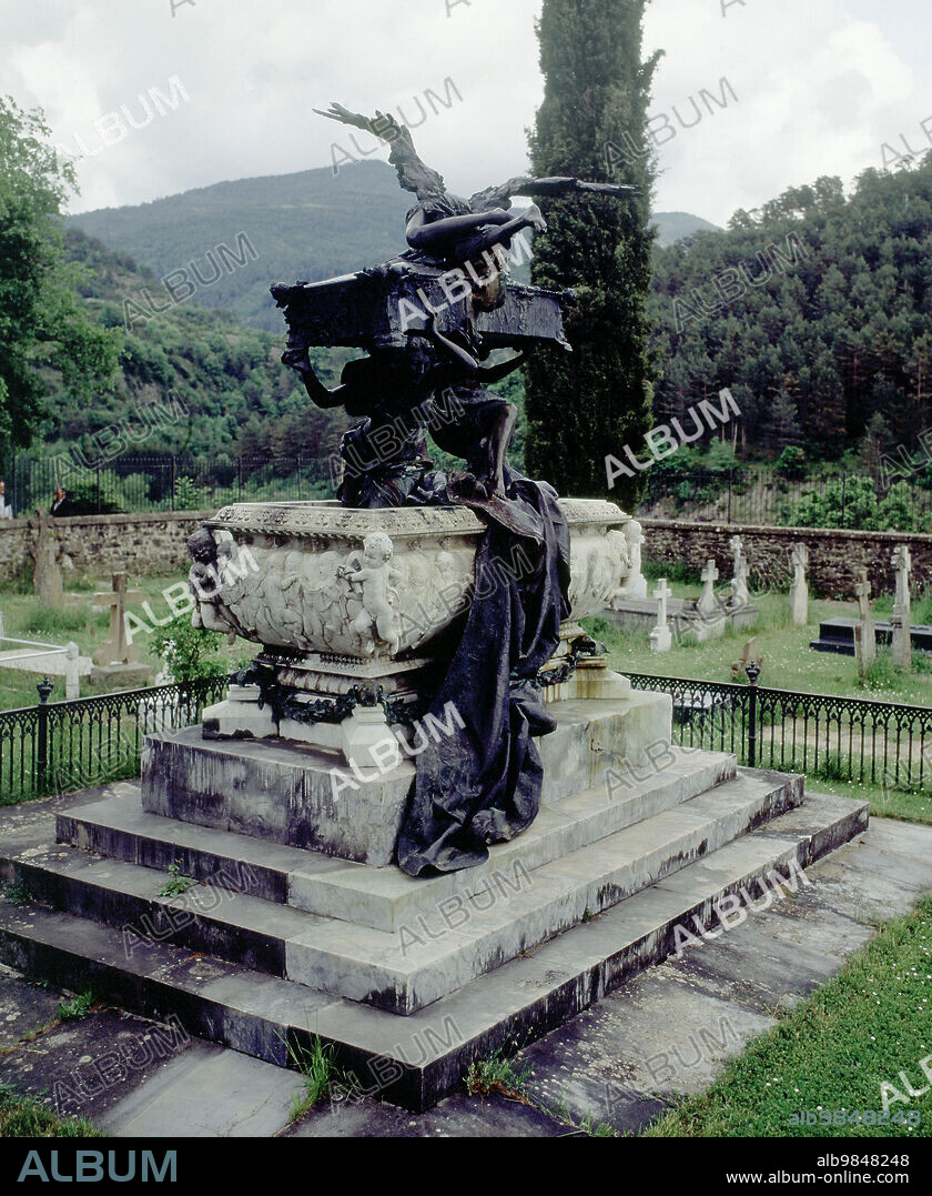 MARIANO BENLLIURE Y GIL. MAUSOLEO DE JULIAN GAYARRE.