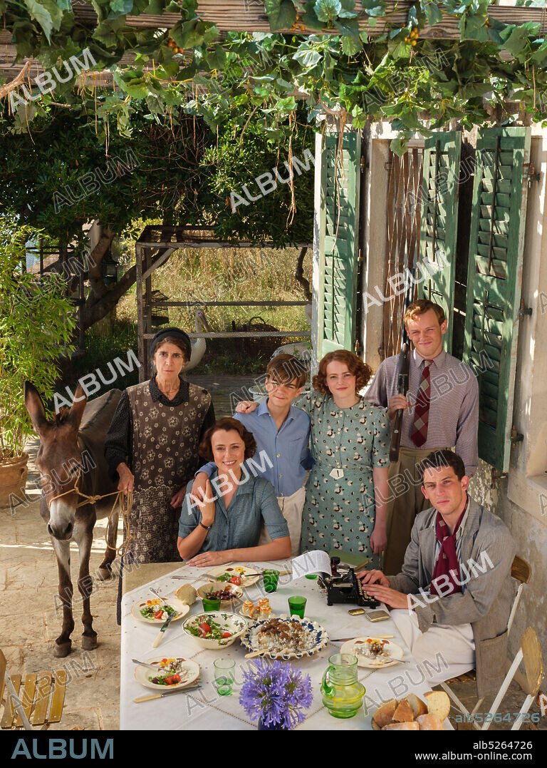 Callum Woodhouse, JOSH O'CONNOR, KEELEY HAWES and MILO PARKER in THE DURRELL, 2016. Copyright Sid Gentle Films/Masterpiece Theatre/ITV - Independent Television.
