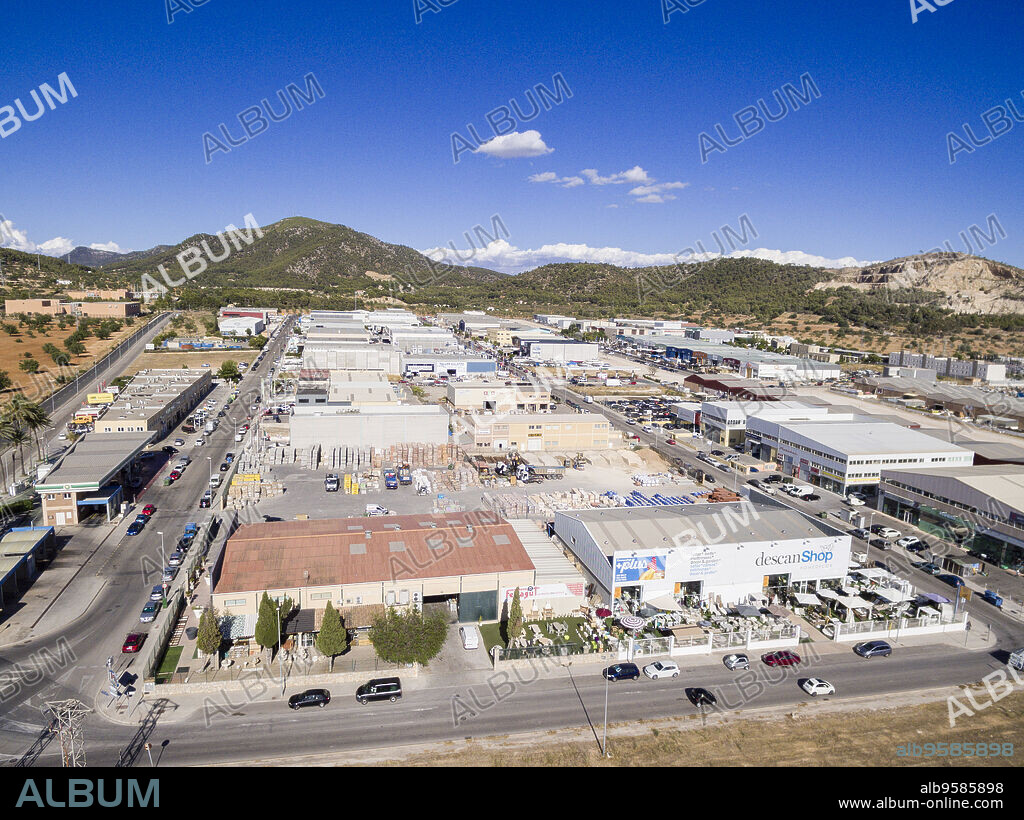 poligono industrial Son Bugadelles, Calvià, Mallorca, balearic islands, spain, europe.