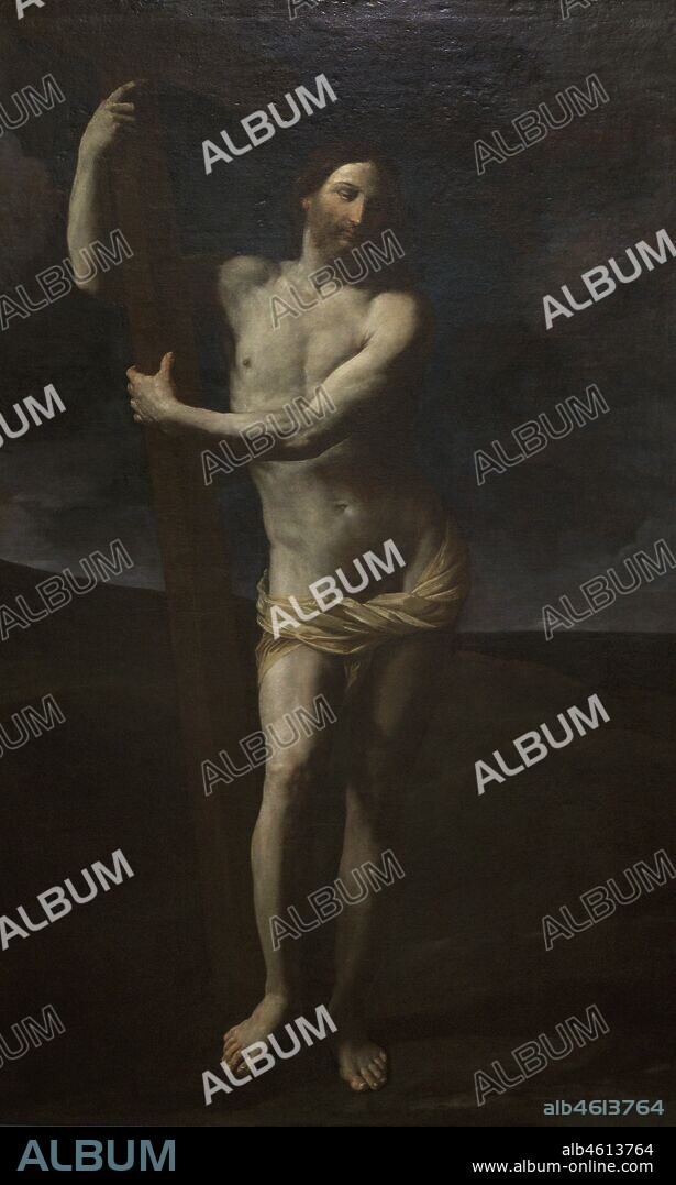 Guido Reni (1575-1642). Pintor italiano. Cristo Resucitado, hacia 1619. Museo Nacional de Bellas Artes. La Valeta. Malta.