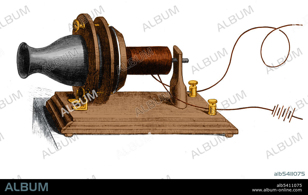 Bell's Telephone Transmitter, 1876