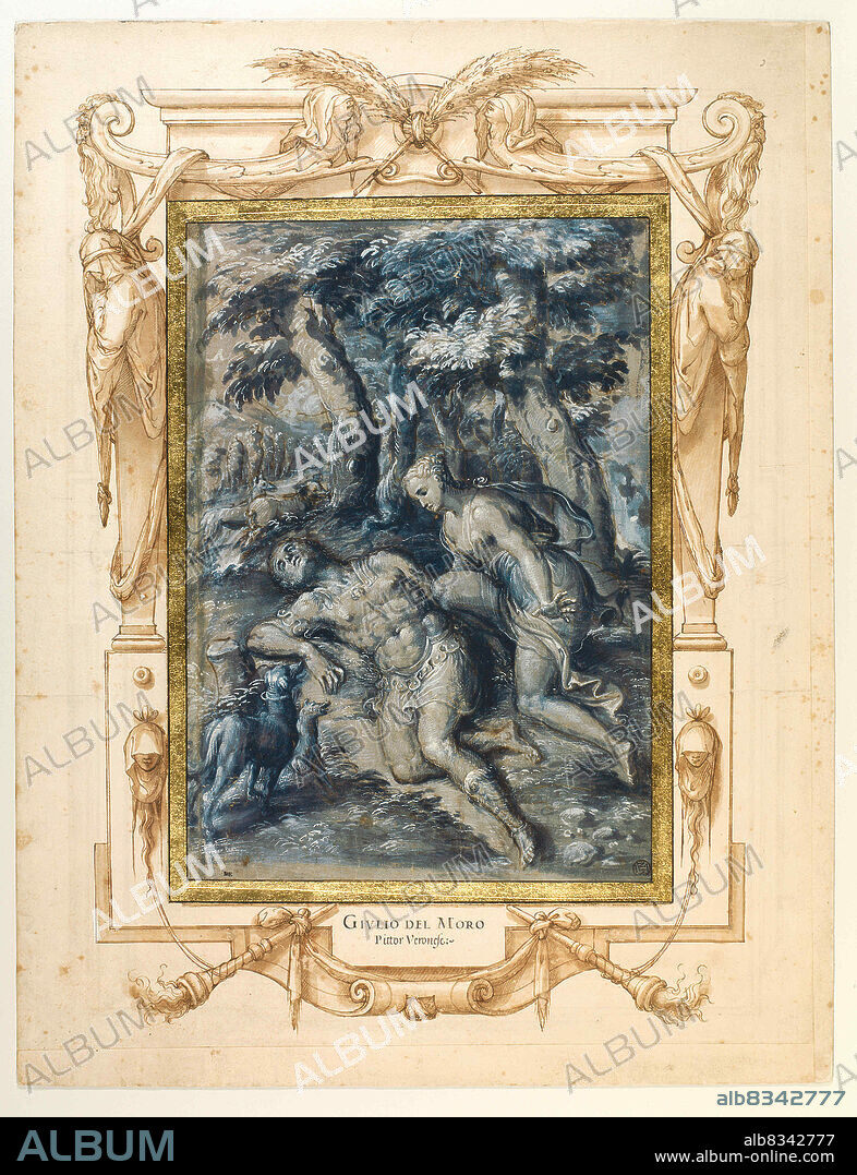 MARCO DEL MORO. Diana and Endymion.