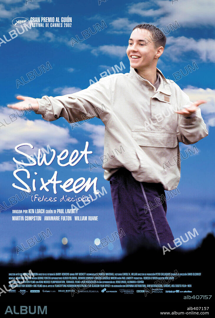 Poster of SWEET SIXTEEN, 2002, directed by KEN LOACH. Copyright SIXTEEN FILMS/ROAD MOVIES FILMPRODUKTION/TORNASOL FILMS.