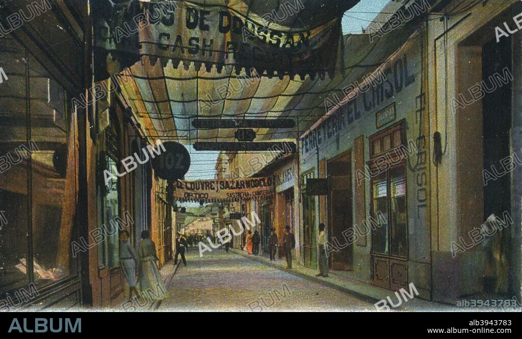 O'Reilly Street, Havana, Cuba. The street was named after Marshal Alejandro, Conde de O'Reilly (1722-1794) (English: Alexander, Count de O'Reilly), who was an Irish-born military reformer and Inspector-General of Infantry for the Spanish Empire in the second half of the 18th century. O'Reilly served as the second Spanish governor of colonial Louisiana, being the first Spanish official to actually exercise power in the Louisiana territory after France ceded it to Spain. For his much-appreciated services to the Crown of Spain, he was ennobled as a conde (count), and granted a coat of arms. [The Rotograph Co., N. Y. City (Germany)].