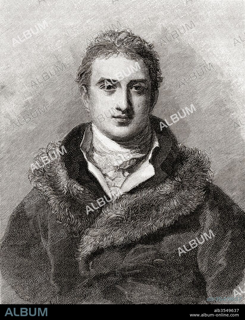 Robert Stewart, 2nd Marquess of Londonderry, 1769 – 1822, aka Lord Castlereagh. Irish-British statesman and Secretary of State for Foreign Affairs. From The Century Edition of Cassell's History of England, published c. 1900.