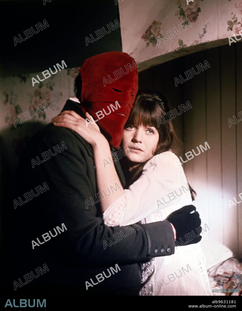 SALLY GEESON in THE OBLONG BOX, 1969, directed by GORDON HESSLER. Copyright American International Productions.