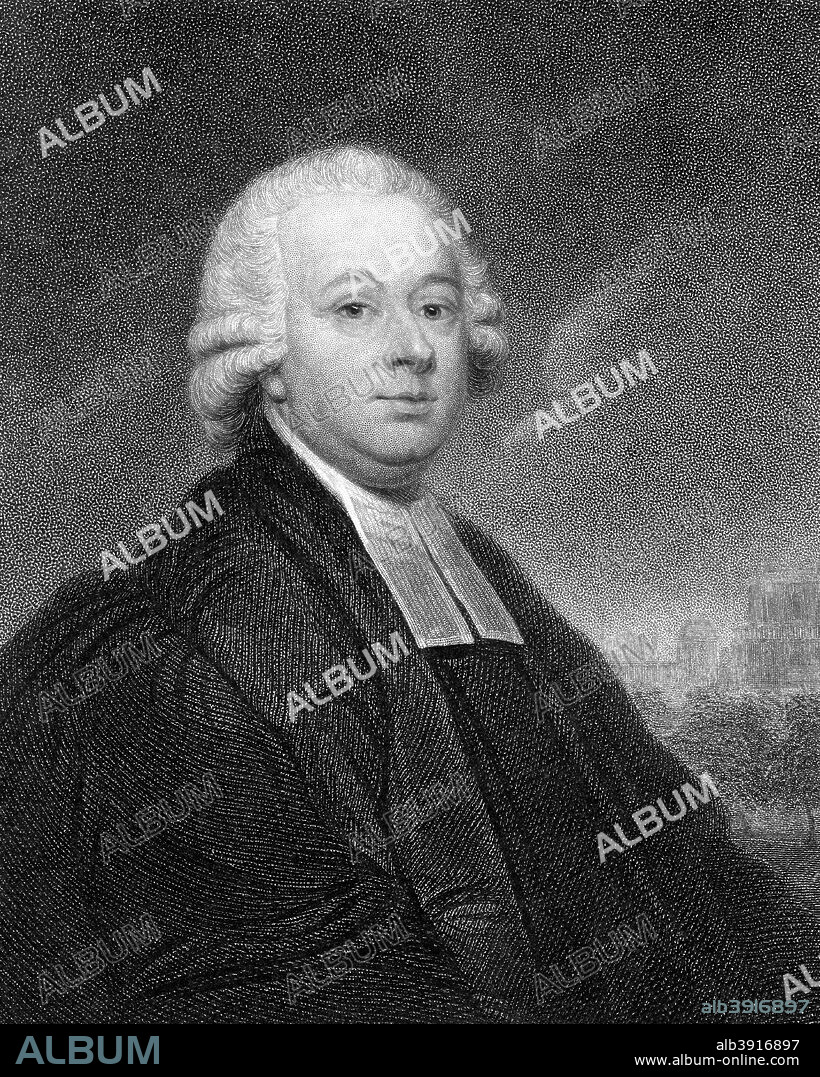 The Reverend Dr Nevil Maskelyne, English astronomer. Maskelyne (1732-1811) was Astronomer Royal from 1765-1811. He was made a Fellow of the Royal Society in 1758. Maskelyne proposed a means of calculating longitude based on measuring lunar distances and publishing them in a form accessible to navigators, leading to him establishing  the Nautical Almanack in 1766.