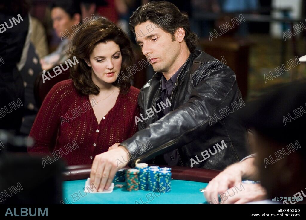DREW BARRYMORE and ERIC BANA in LUCKY YOU, 2007, directed by CURTIS HANSON. Copyright WARNER BROS.