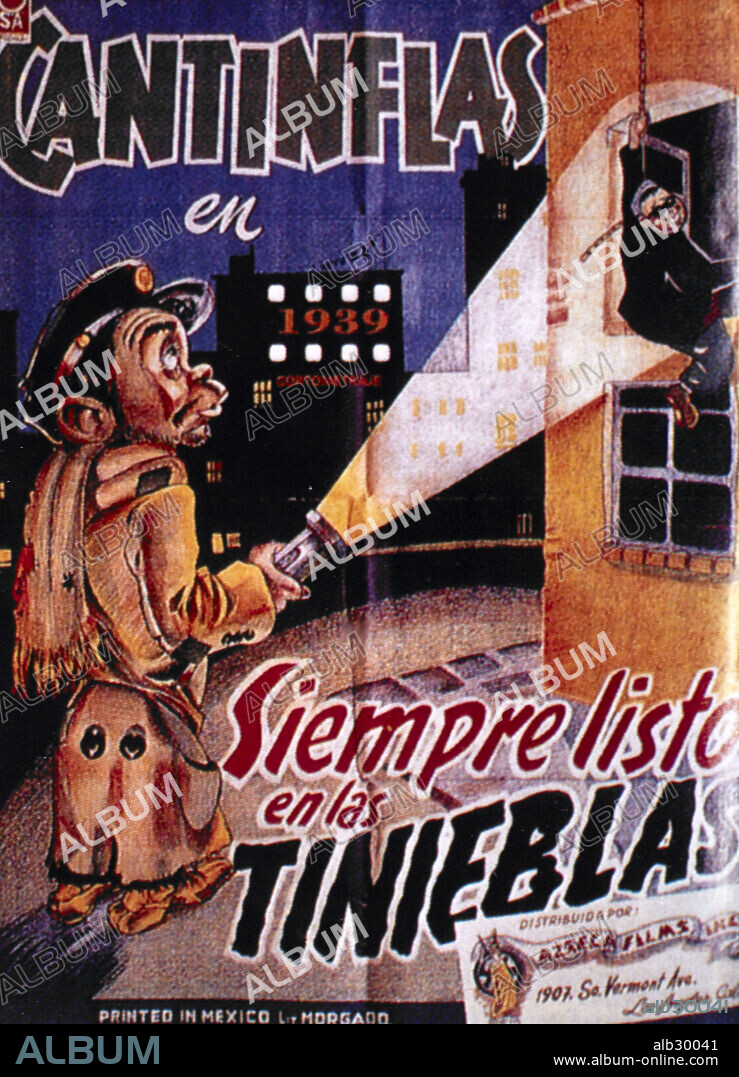 Poster of SIEMPRE LISTO EN LAS TINIEBLAS, 1939, directed by FERNANDO A. RIVERO. Copyright POSA FILMS, S.A.