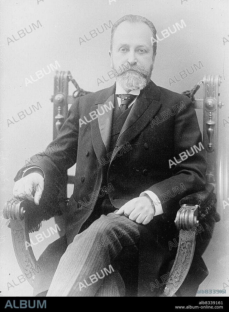 Count Vladimir Kokovtsov (1853 - 1943), Russian politician who served as the Prime Minister of Russia from 1911-1914, during the reign of Emperor Nicholas II.
