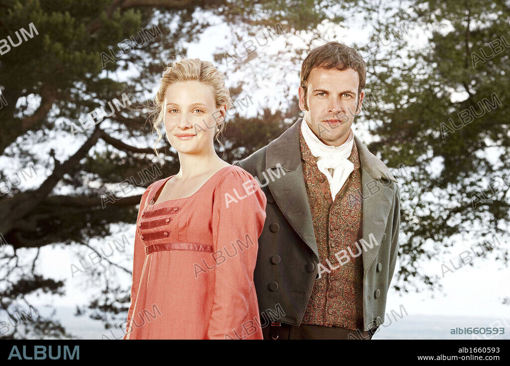 JONNY LEE MILLER and ROMOLA GARAI in EMMA, 2009, directed by JIM O'HANLON. Copyright BBC.