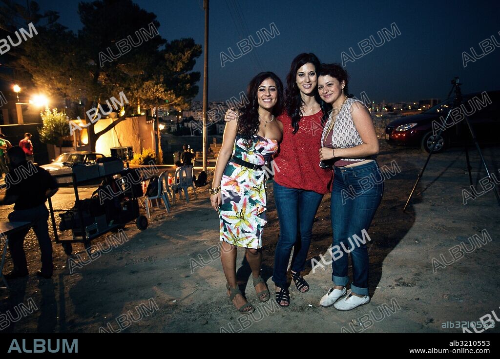 ALIA SHAWKAT, CHERIEN DABIS and NADINE MALOUF in MAY IN THE SUMMER, 2013, directed by CHERIEN DABIS. Copyright DISPLACED PICTURES/ANONYMOUS CONTENT/DURGA ENT/WHITEWATER FI.