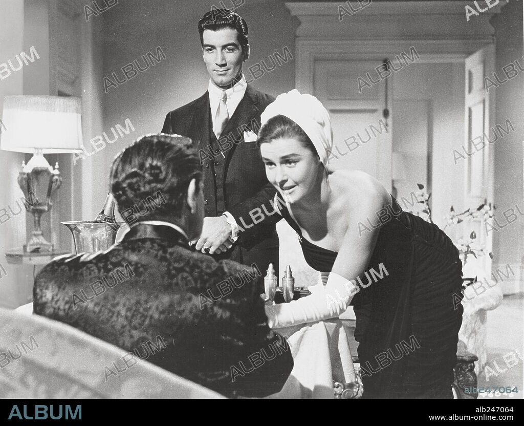 ELAINE STEWART und RAY DANTON in THE RISE AND FALL OF LEGS DIAMOND, 1960, unter der Regie von BUDD BOETTICHER. Copyright WARNER BROTHERS.