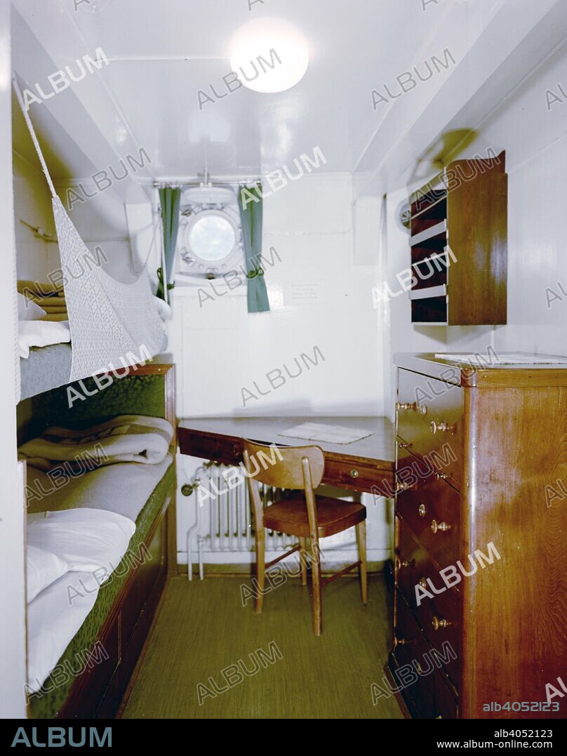 The full-rigged ship 'AF Chapman', converted into a youth hostel, Stockholm, Sweden. The ship has served as a youth hostel since 1949, run by the Swedish Tourist Association.