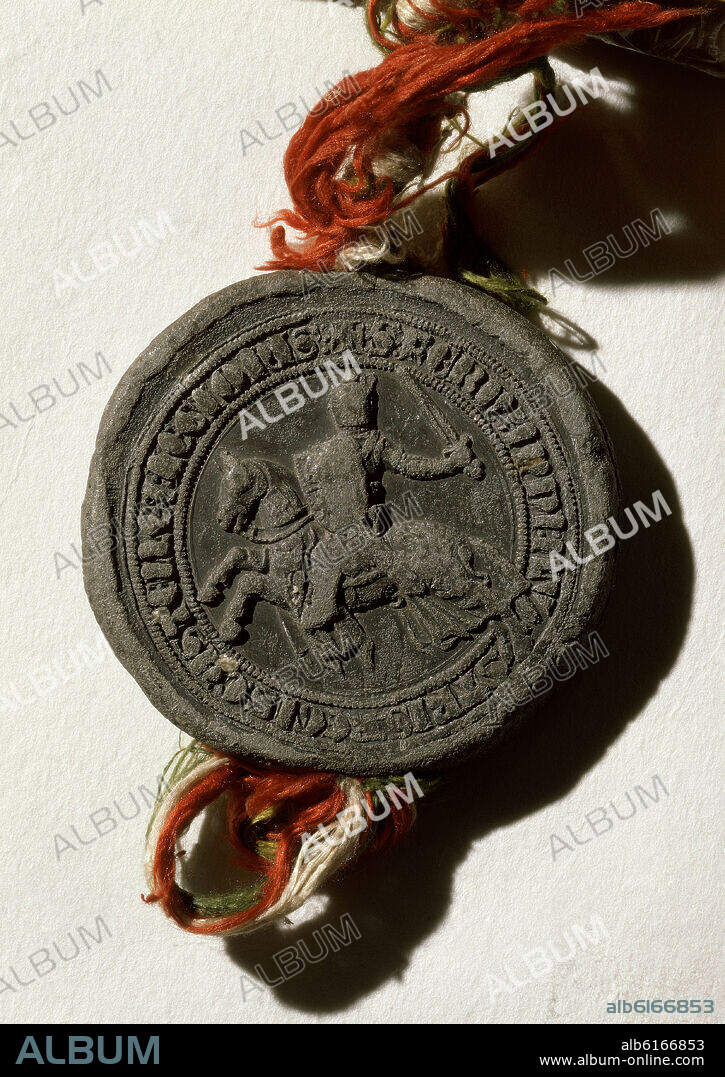 SELLO DE PLOMO DEL REY FERNANDO IV EL EMPLAZADO - 1285-1312.