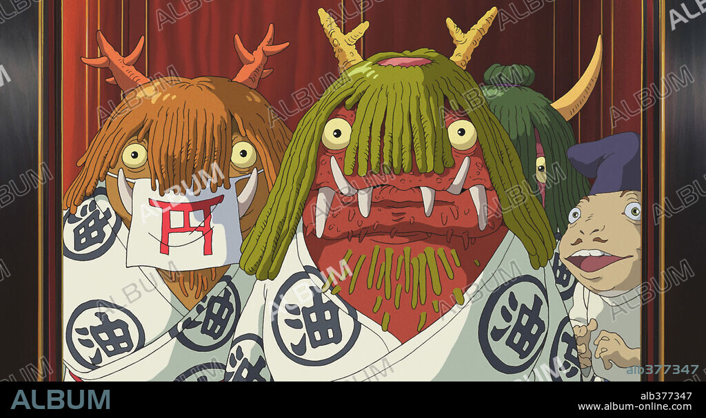 EL VIAJE DE CHIHIRO, 2001 (SEN TO CHIHIRO NO KAMIKAKUSHI), dirigida por HAYAO MIYAZAKI. Copyright DISNEY ENTERPRISES.