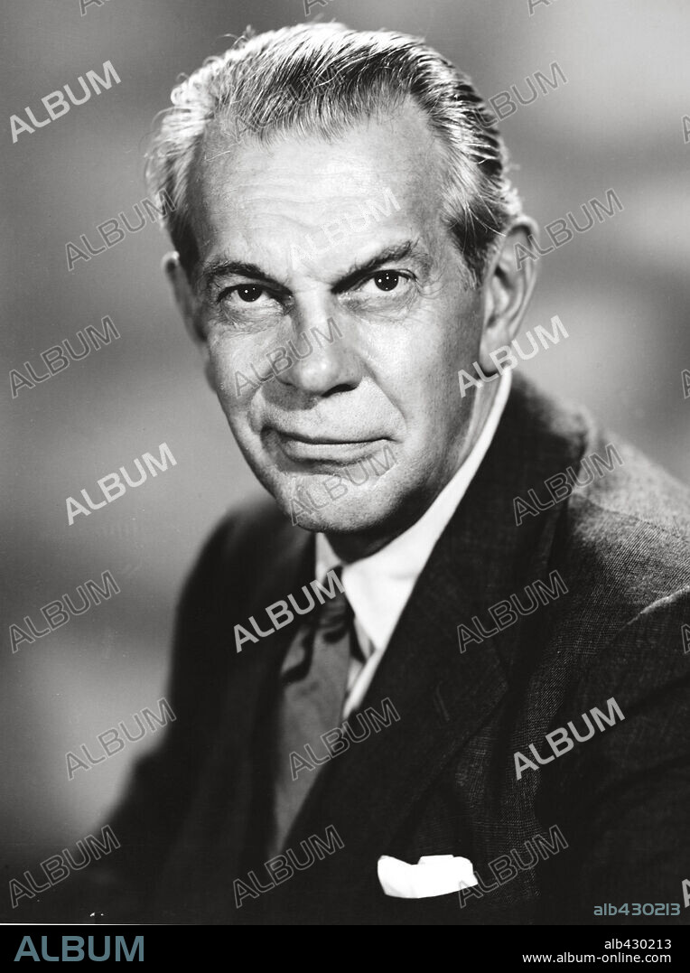 RAYMOND MASSEY in DR. KILDARE, 1961, directed by ALF KJELLIN, ELLIOT SILVERSTEIN, JOHN BRAHM, JOHN NEWLAND and JUD TAYLOR. Copyright MGM TELEVISION.