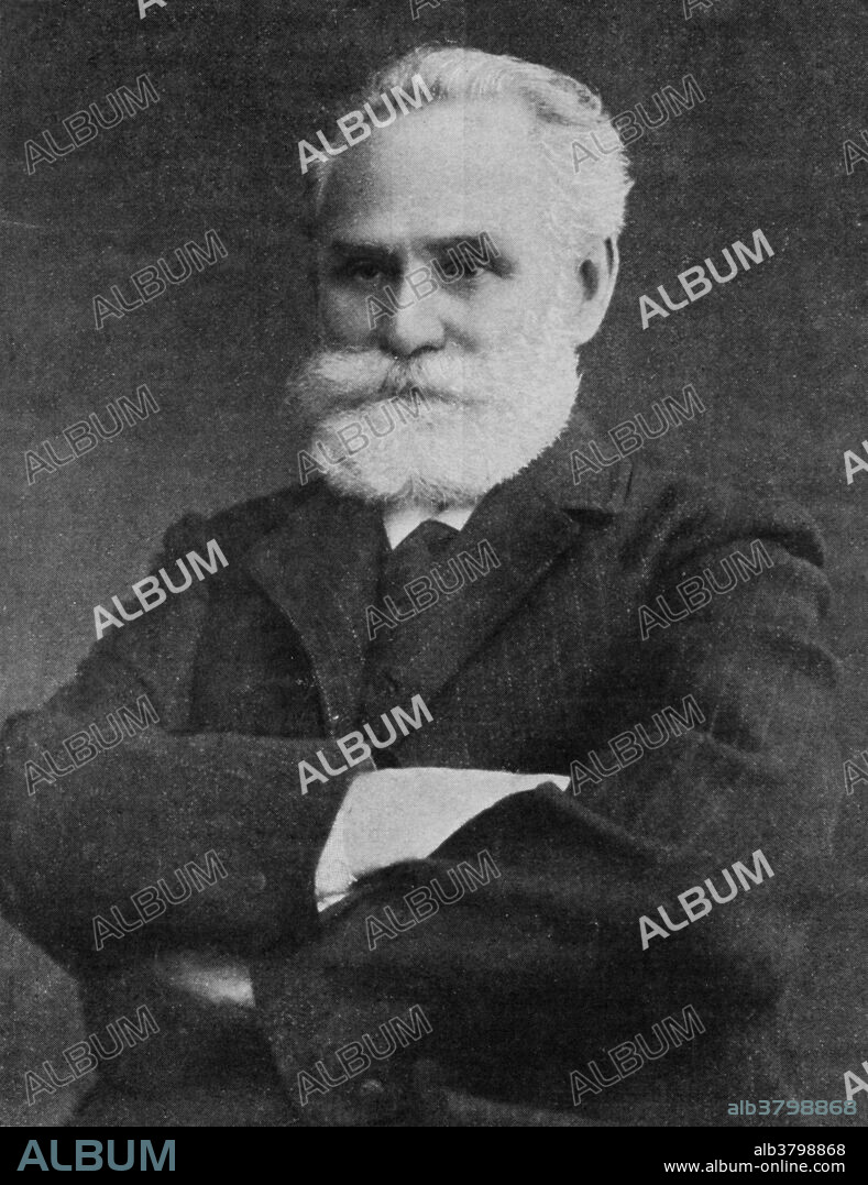 Ivan Petrovich Pavlov (1849-1936), Russian physiologist and experimental psychologist, who received the 1904 Nobel Prize for his work on the physiology of the digestive glands. He is best remembered for his work on conditioned reflexes, in which he conditioned dogs to salivate in anticipation of food by ringing a bell each meal time. Eventually, the bell alone provoked salivation. These experiments became the foundation of behaviorist psychology. Pavlov asked one of his students to sit beside his bed and to record the circumstances of his dying. He wanted to create unique evidence of subjective experiences of this terminal phase of life. He died of double pneumonia at the age of 86.