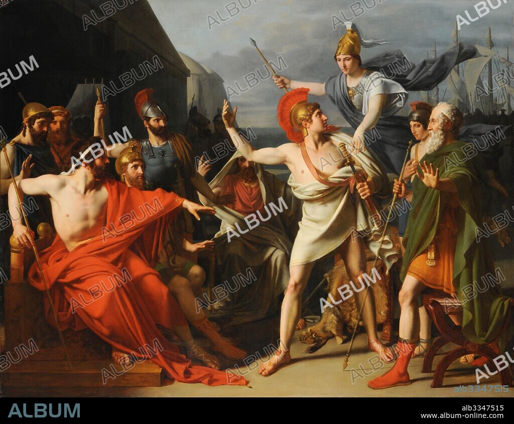 MICHEL MARTIN DROLLING. The Wrath of Achilles.