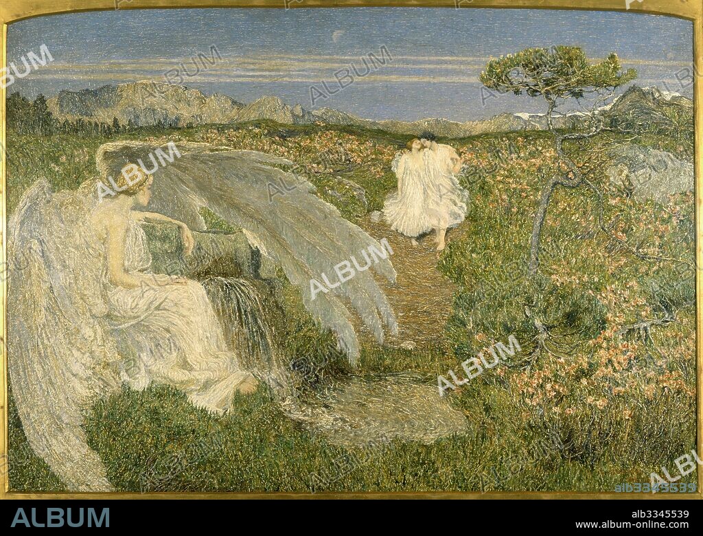 GIOVANNI SEGANTINI. Love at the Source of Life (L'amore alla fonte della vita).