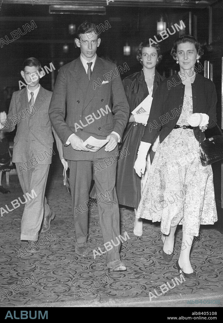 A Family Outing This Duchess of Kent and her children The