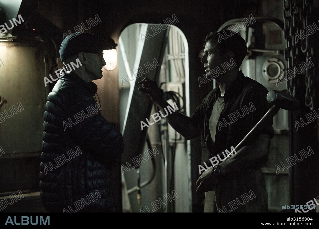 CASEY AFFLECK and CRAIG GILLESPIE in THE FINEST HOURS, 2016, directed by CRAIG GILLESPIE. Copyright WALT DISNEY PICTURES/WHITAKER ENTERTAINMENT.