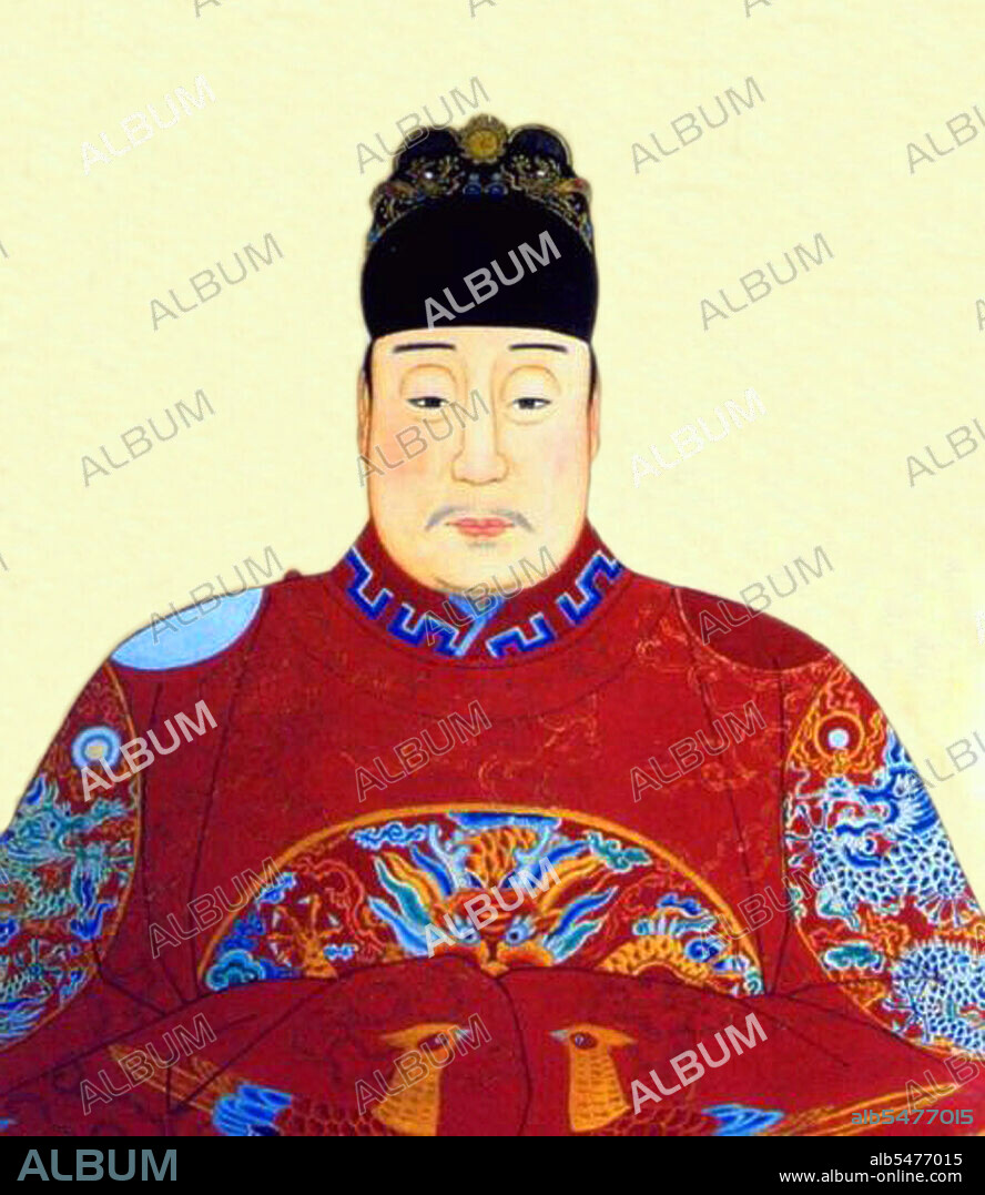 Emperor Wanli, 14th ruler of the Ming Dynasty (r. 1572-1620). Personal Name: Zhu Yijun, Zhu Yìjun. Posthumous Name: Xiandi, Xiandì. Temple Name: Shenzong, Shénzong. Reign Name: Ming Wanli, Ming Wànlì. The Wanli Emperor was emperor of China (Ming Dynasty) between 1572 and 1620. His era name means 'Ten Thousand Calendars'. The Wanli emperor’s reign is representative of the decline of the Ming. He was an unmotivated and avaricious ruler whose reign was plagued with fiscal woes, military pressures, and angry bureaucrats. During the closing years of Wanli's reign, the Manchu began to conduct raids on the northern border of the Ming Empire. Their depredations ultimately led to the overthrow of the Ming Dynasty in 1644. It was said that the fall of the Ming Dynasty was not a result of the Chongzhen Emperor's rule but instead due to Wanli's gross mismanagement. The Wanli Emperor died in 1620 and was buried in Dingling located on the outskirts of Beijing.