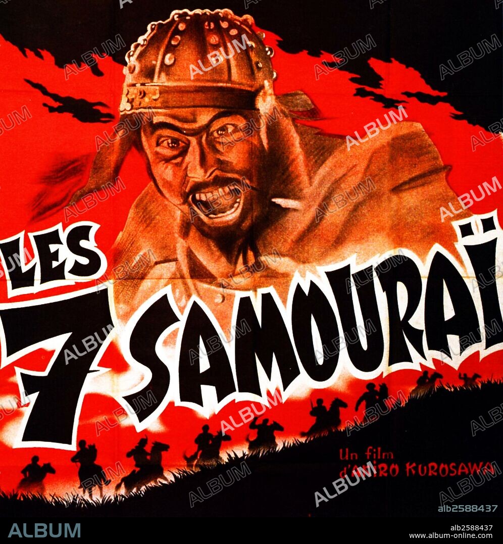 "Les 7 Samourais" (Seven Samurai) a Japanese film directed by Akira Kurosawa released in 1954.  The story takes place in medieval Japan.