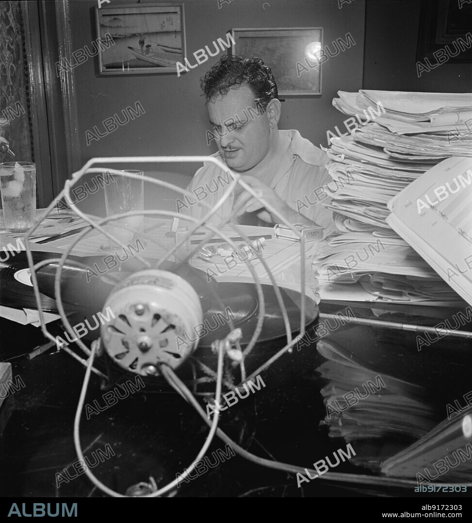 WILLIAM PAUL GOTTLIEB. Portrait of Johnny Richards, New York, N.Y., ca. Sept. 1947.