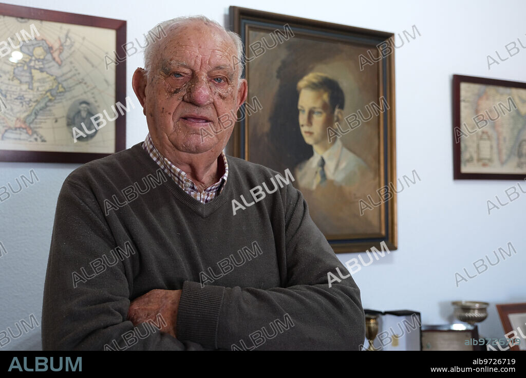 Puerto de santa María (Cádiz), 18/06/2021. Entrevista A José María Pemán Domecq, hijo de José María Pemán. Foto: Paco Martín. Archsev.