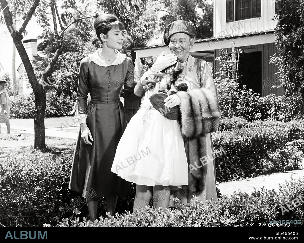 AUDREY HEPBURN, FAY BAINTER and KAREN BALKIN in THE CHILDREN'S HOUR, 1961, directed by WILLIAM WYLER. Copyright UNITED ARTISTS.