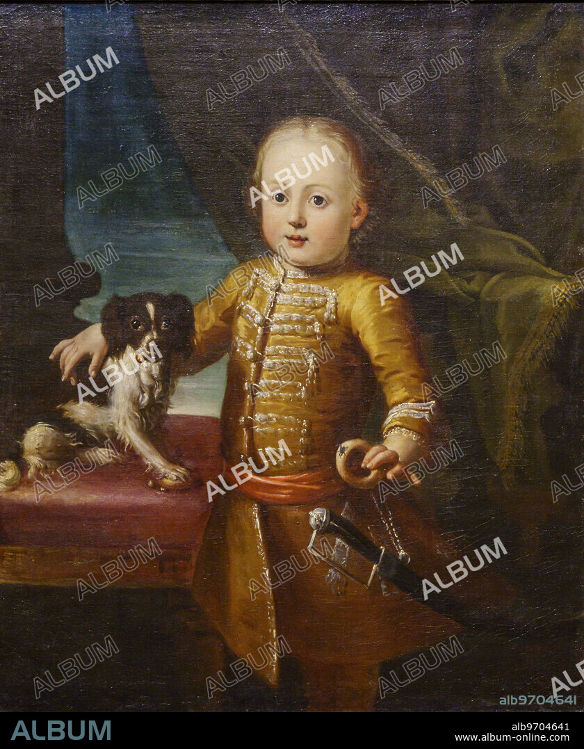 Charles Edward Stuart, "bonnie prince Charlie", Antonio David, Nins, portraits of children s. XVI-XIX, Sa Bassa Blanca Museum (msbb). Yannick Vu and Ben Jakober , Alcudia, Majorca, Spain.