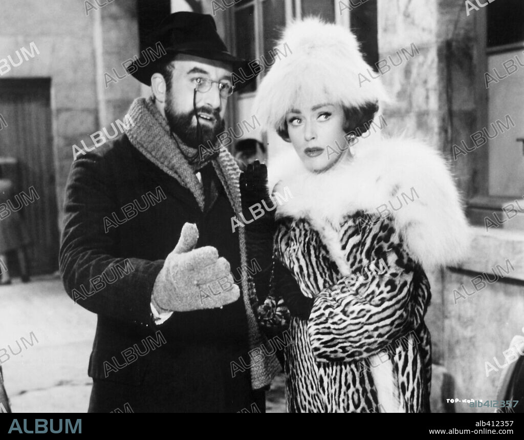 NADIA GRAY et PETER SELLERS dans TOPAZE, 1961, réalisé par PETER SELLERS. Copyright 20TH CENTURY FOX.