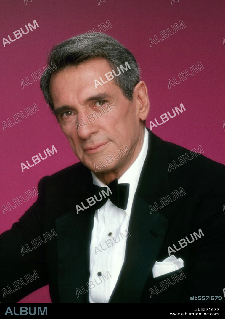 ROCK HUDSON in DYNASTY, 1981, directed by DON MEDFORD, JEROME COURTLAND and PHILIP LEACOCK. Copyright Aaron Spelling Productions.