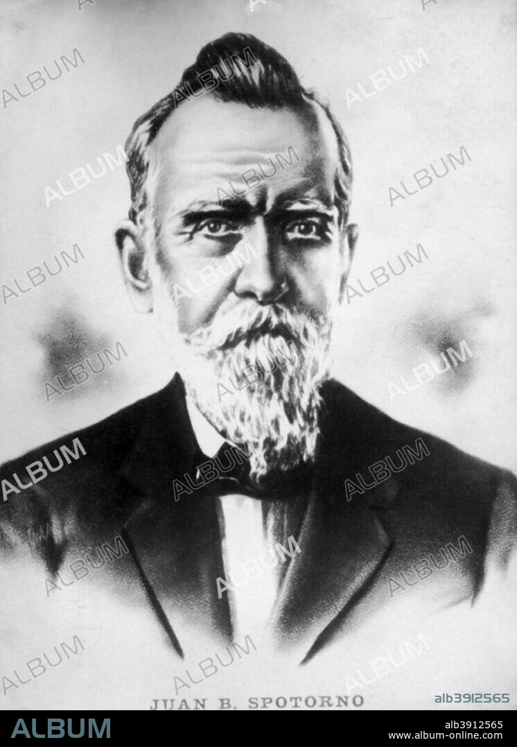 John B Spotorno, born in Trinidad in 1832,  was a colonel during the Villas uprising  in February 1869. He was a Cuban Patriot of Italian origin who became President of the Republic in Arms of Cuba in 1875-1876.  He reached the rank of colonel on the Liberation Army and was a member of the House of Representatives of Cuba.  He published the famous Decree, condemning to death anyone who made proposals which were not based on independence. He later joined the Autonomist Party and died in 1917.