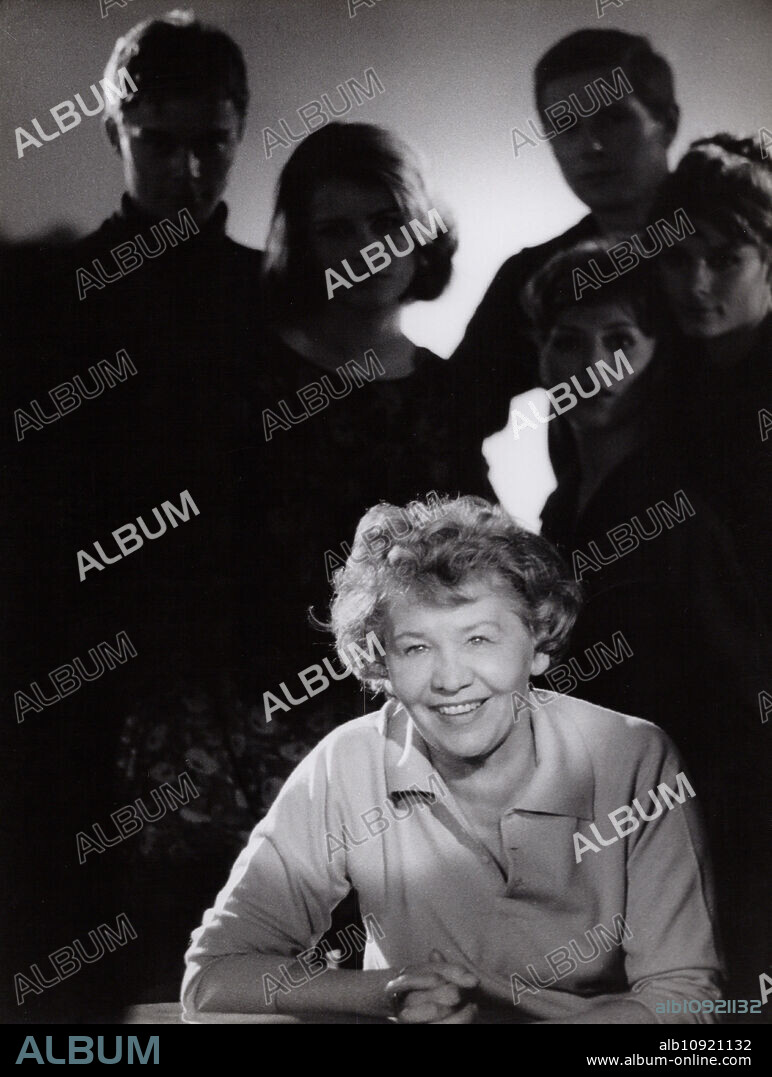 German actress Else Bongers, Germany around 1969.