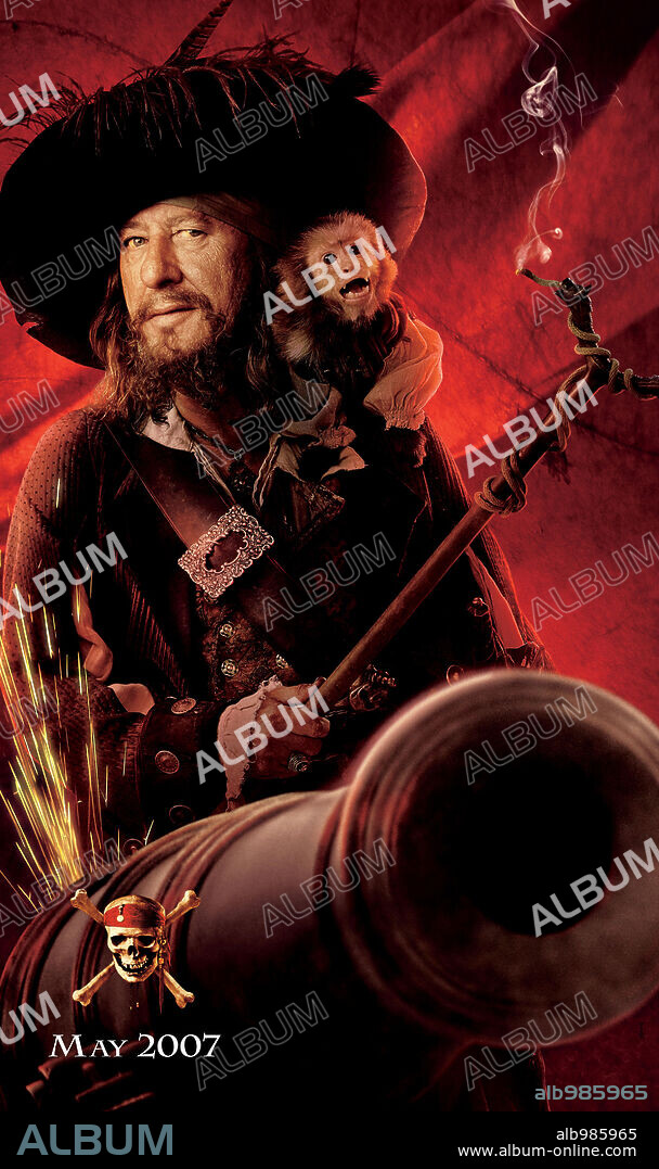 Poster de PIRATAS DEL CARIBE: EN EL FIN DEL MUNDO, 2007 (PIRATES OF THE CARIBBEAN: AT WORLDS END), dirigida por GORE VERBINSKI. Copyright WALT DISNEY PICTURES.