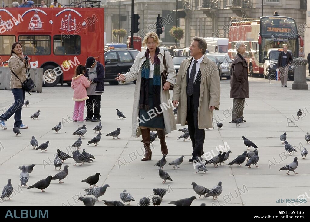 DUSTIN HOFFMAN und EMMA THOMPSON in LAST CHANCE HARVEY, 2008, unter der Regie von JOEL HOPKINS. Copyright OVERTURE FILMS/PROCESS PRODUCTIONS / SPARHAM, LAURIE.