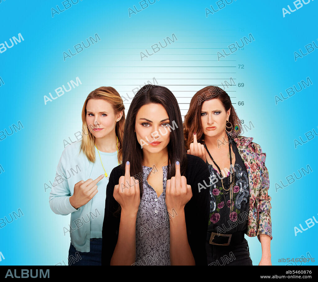 KATHRYN HAHN, KRISTEN BELL and MILA KUNIS in BAD MOMS, 2016, directed by JON LUCAS and SCOTT MOORE. Copyright STX Entertainment.