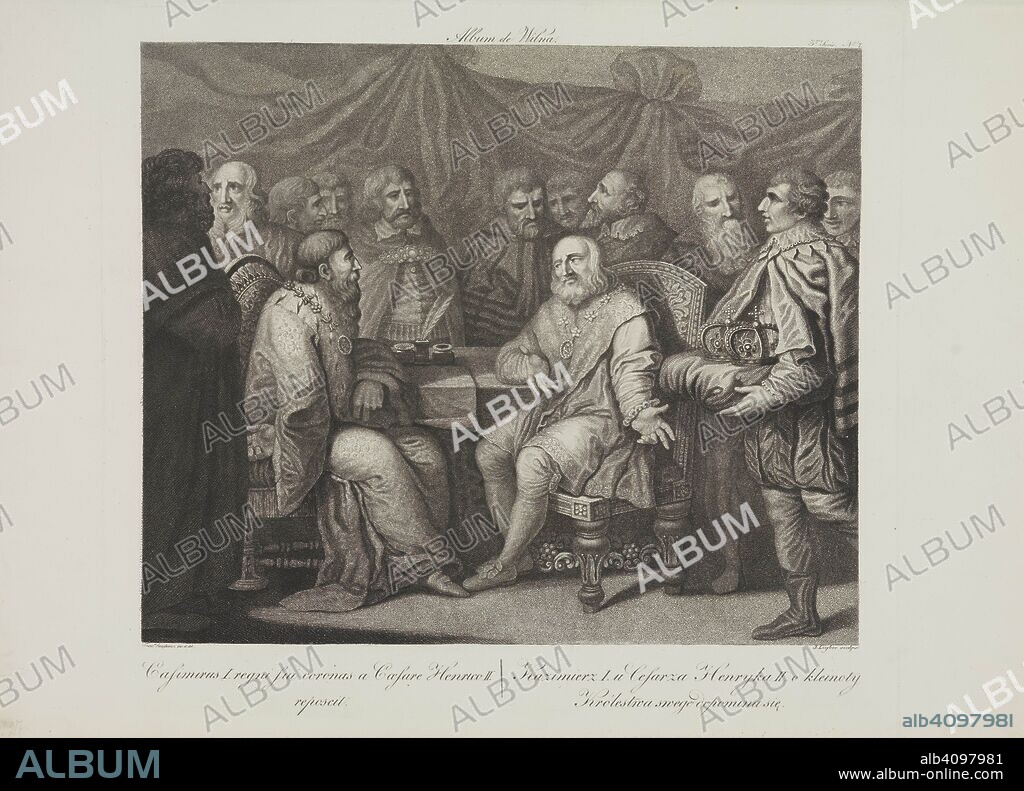 FRANCISZEK SMUGLEWICZ. Casimir I the Restorer meeting the emperor Henry III.