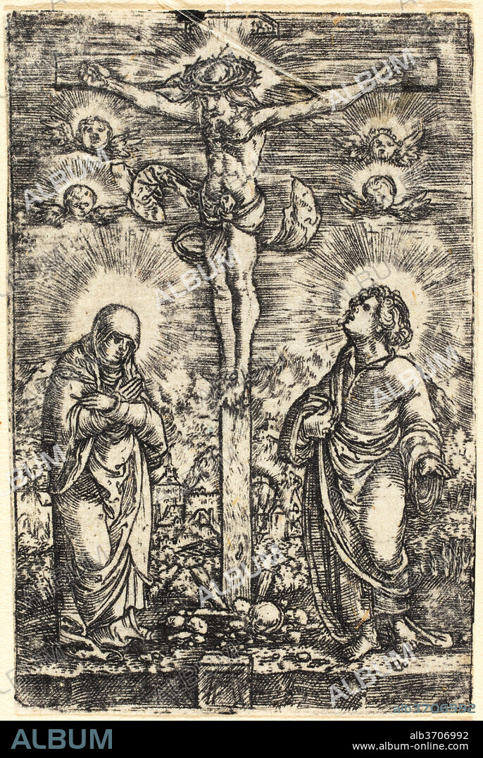 ALBRECHT ALTDORFER. The Little Crucifixion. Dated: c. 1512/1518. Medium: engraving.