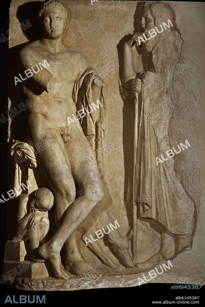 SCOPAS (attributed). *ESTELA DE ILISSOS-S IV AC - ARTE GRIEGO.