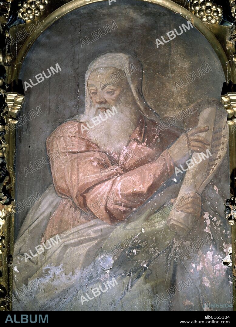 CESARE ARBASIA (1540-1614). DETALLE DE LAS PINTURAS DE LA CAPILLA DEL SAGRARIO DE LA CATEDRAL DE CORDOBA - 1583-1586 - RENACIMIENTO ITALIANO.