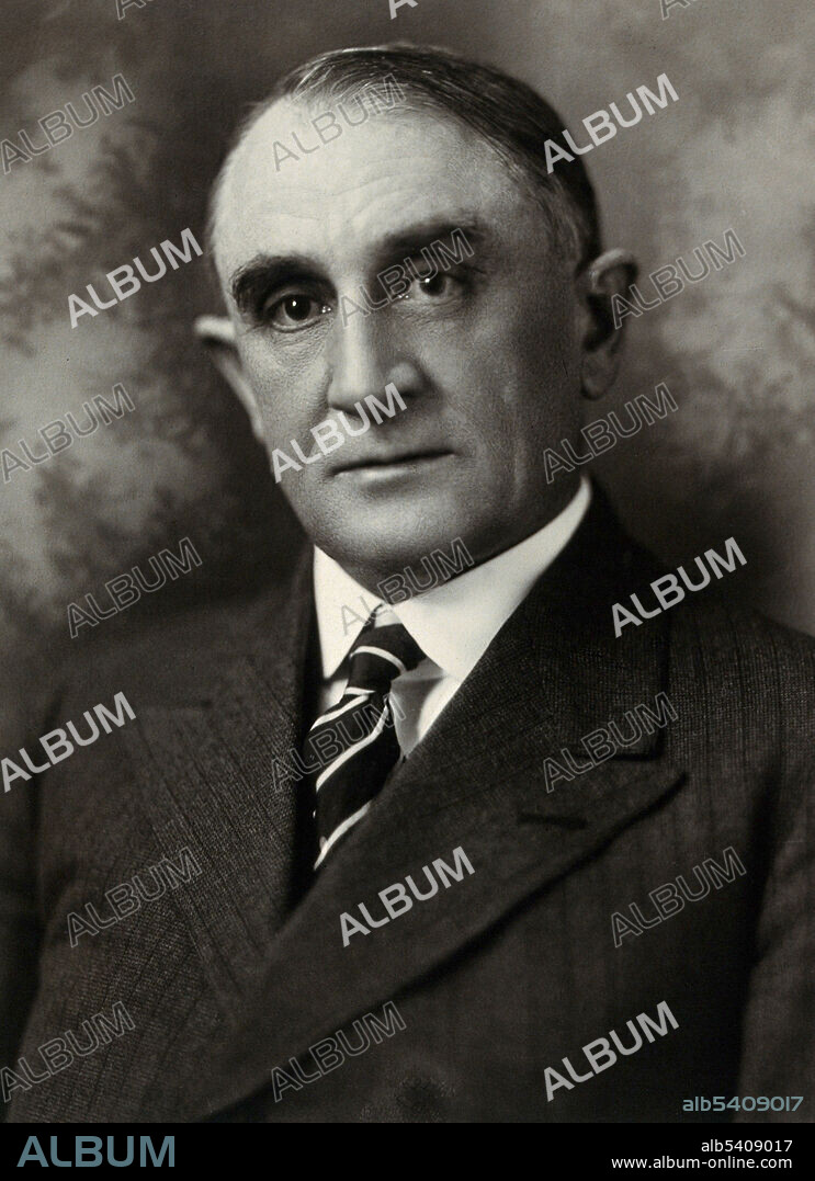 Charles Horace Mayo (July 19, 1865 - May 26, 1939) was an American medical practitioner. Charles graduated from the medical school of Northwestern University in 1888 and joined his father, William Worrall Mayo, and older brother, William James Mayo, in their private medical practice in Rochester, Minnesota. The Mayos' first partner was Augustus Stinchfield. The private practice became the not-for-profit Mayo Clinic in 1919. At that point, the remaining partners went on salary, and the Mayo Properties Association was established. The world's first "integrated group practice" was established by the seven partners and staff. The Mayo Clinic came to be regarded as one of the foremost medical treatment and research institutions in the world. Within Mayo's lifetime it registered one million patients. Mayo specialized in surgery of the thyroid and nervous system and was also responsible for the clinic's ophthalmic patients. Mayo retired in 1930 and died of pneumonia in 1939 at the age of 73. No photographer credited, undated.